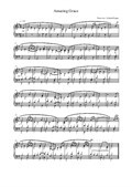 Amazing Grace for Piano / Organ manuals
