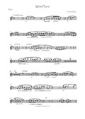 10 Pieces for Flute and Piano score for flute solo