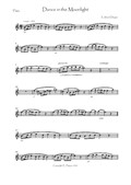 Dance in the Moonlight score for flute solo